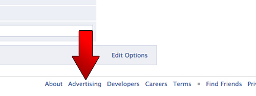 Click On The Advertising Link