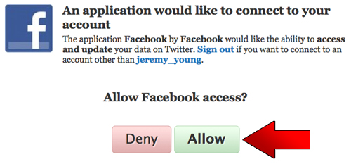 Click On The Allow Button