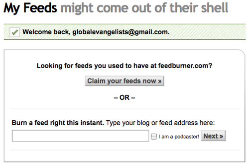 feedburner-landing-page