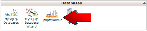 Click On Phpmyadmin