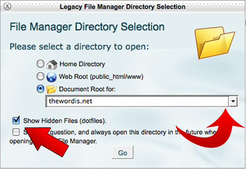 Show Hidden Files