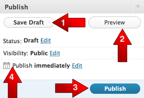 Save and Publish