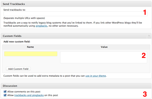 trackbackscommentscustomfeilds